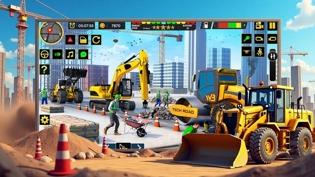 بازی ساخت و ساز - Gameplay image of android game