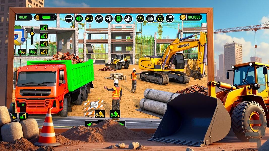 بازی ساخت و ساز - Gameplay image of android game