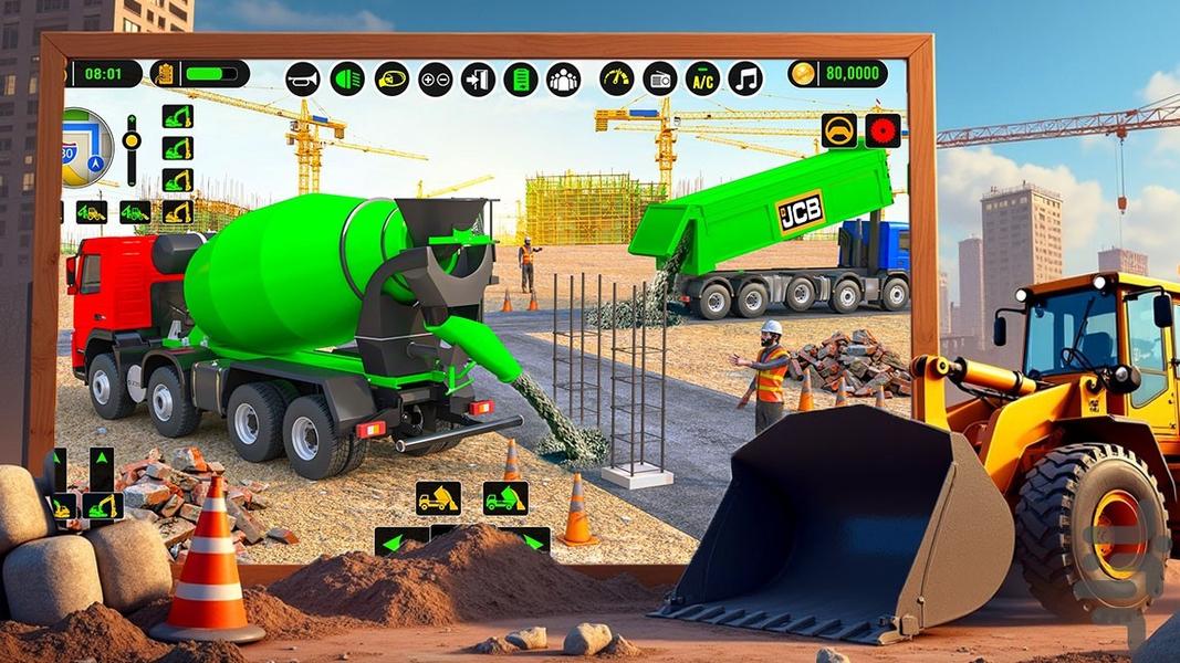 بازی ساخت و ساز - Gameplay image of android game