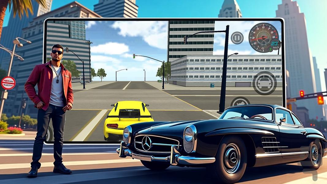 بازی گنگستر - Gameplay image of android game