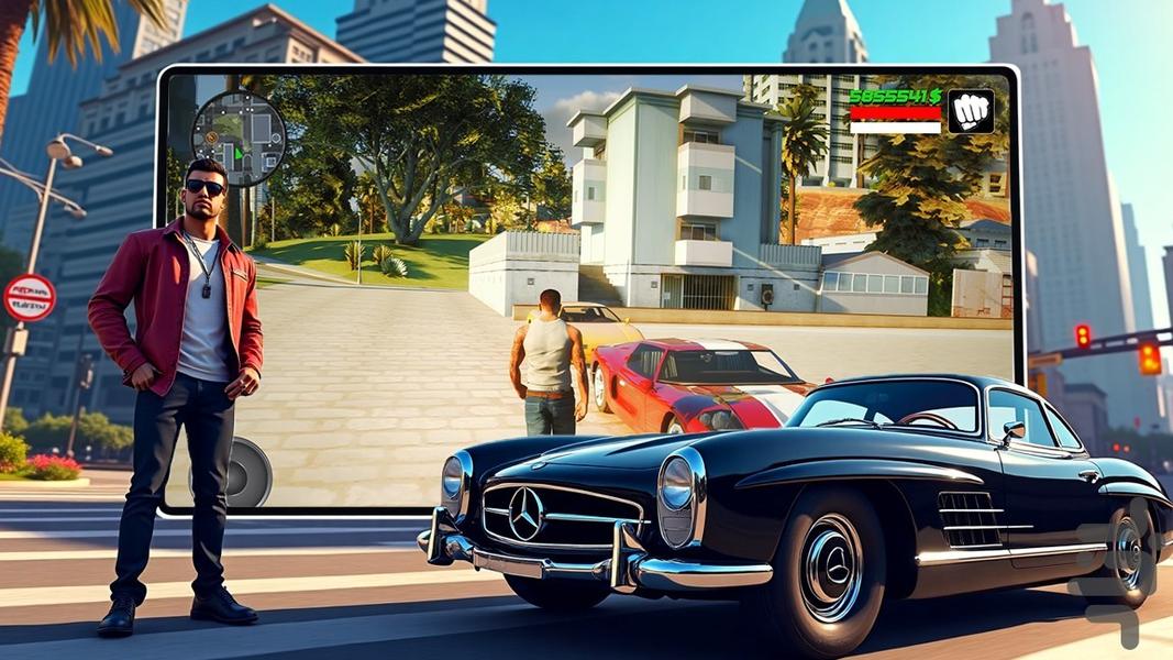 بازی گنگستر - Gameplay image of android game