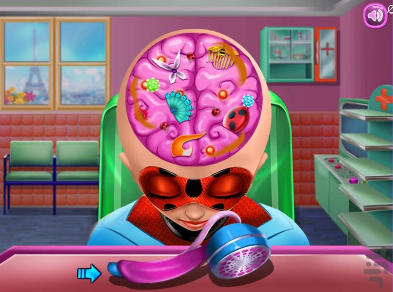 دکتر مغز دختر کفشدوزکی - عکس بازی موبایلی اندروید