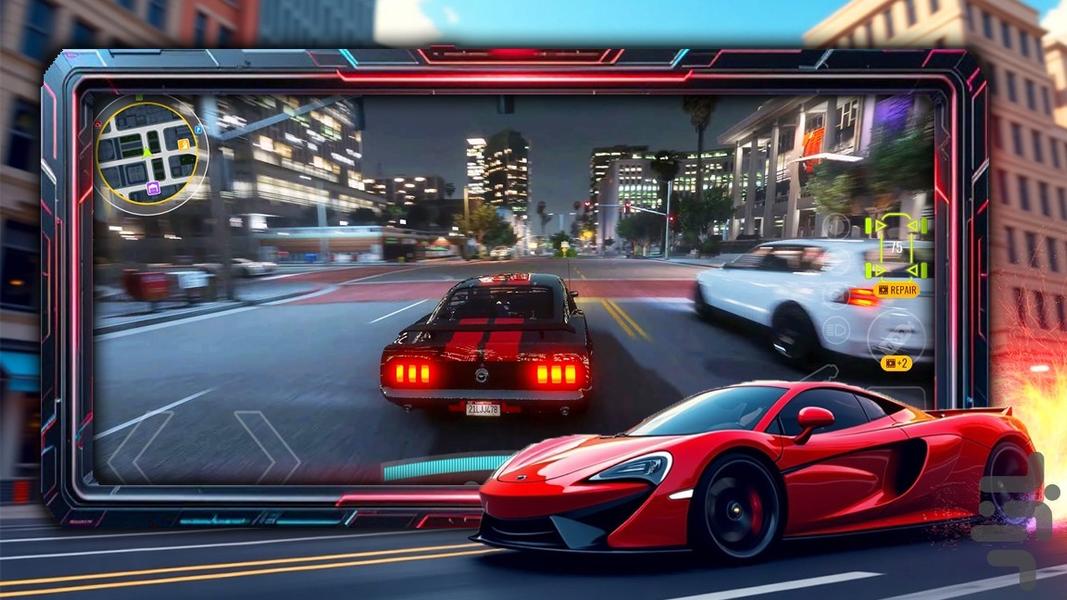 بازی شوتی - Gameplay image of android game