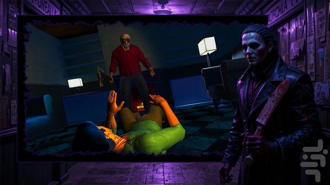 بازی ترسناک جنی - Gameplay image of android game