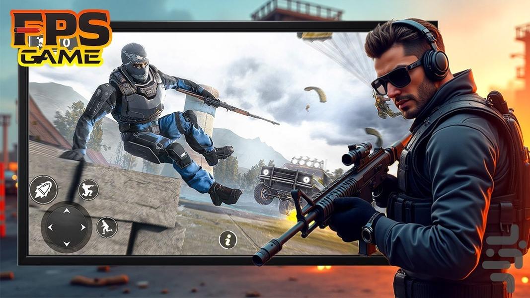 تفنگ بازی کانتر - Gameplay image of android game