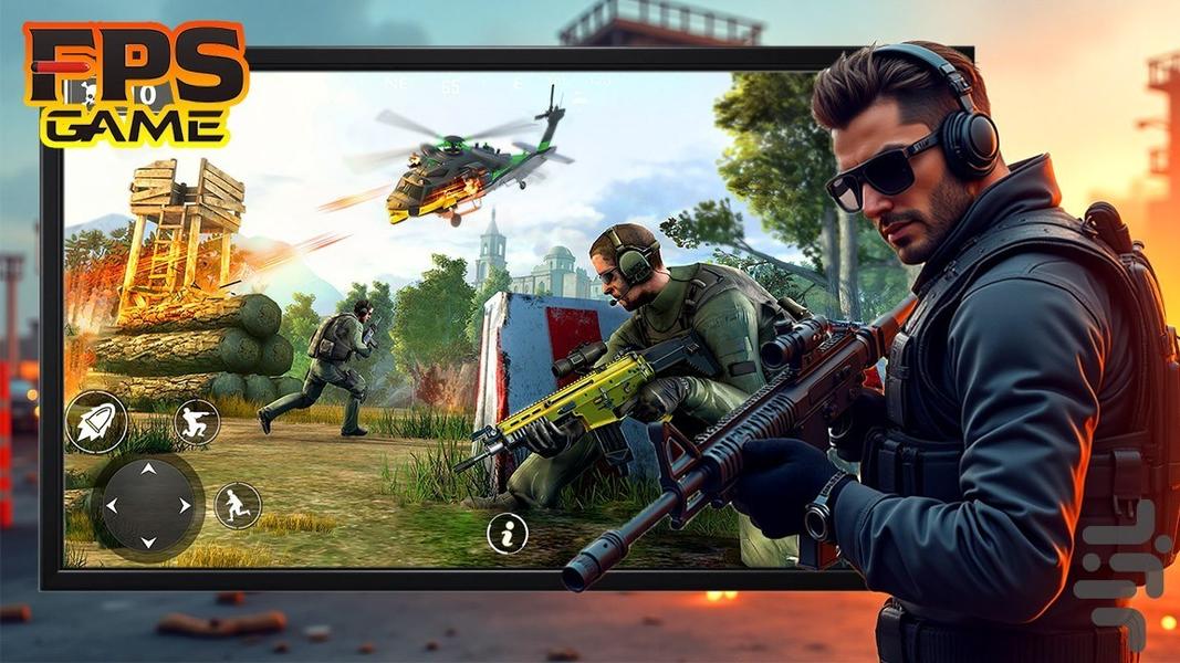 تفنگ بازی کانتر - Gameplay image of android game
