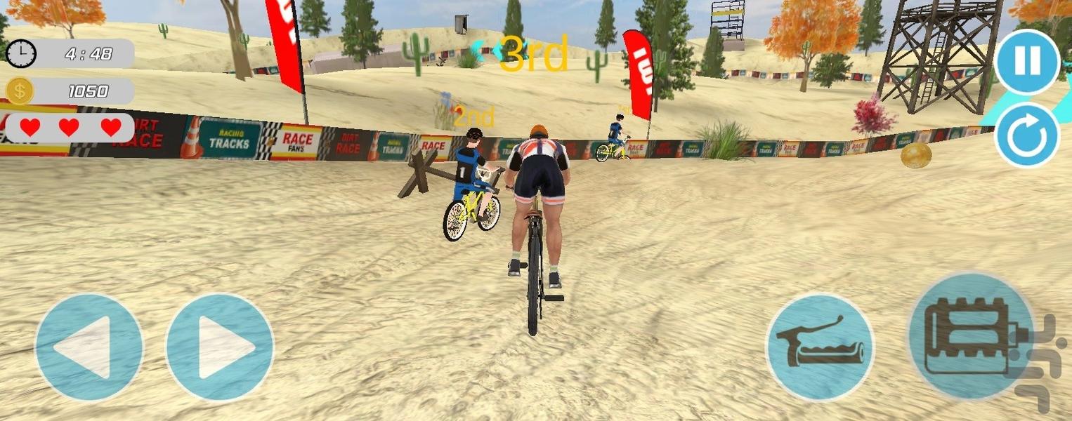 دوچرخه سواری در کوهستان | بازی جدید - Gameplay image of android game