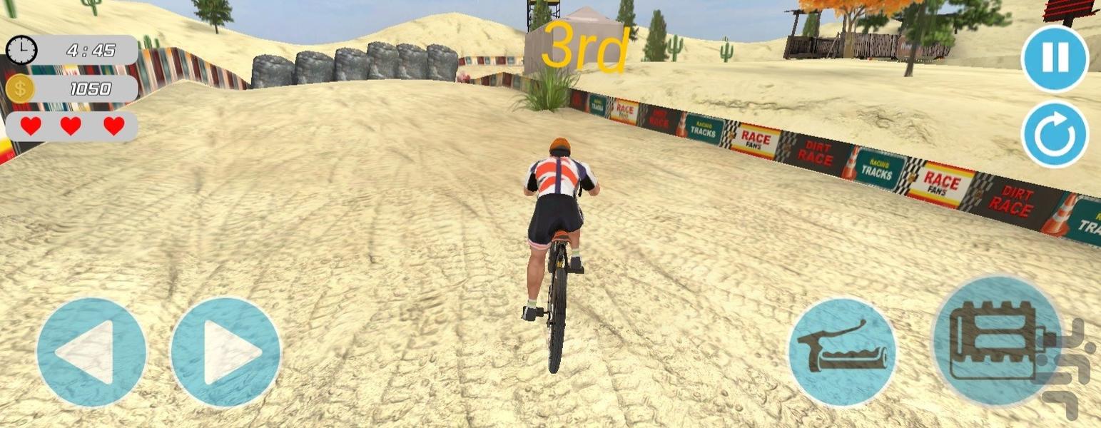 دوچرخه سواری در کوهستان | بازی جدید - Gameplay image of android game