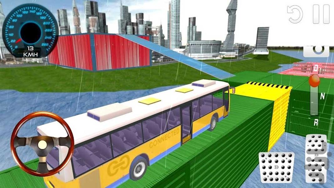 بازی اتوبوس | ماشین سنگین - Gameplay image of android game