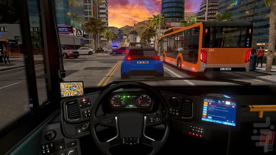 مسافر کشی با اتوبوس | ماشین بازی - Gameplay image of android game