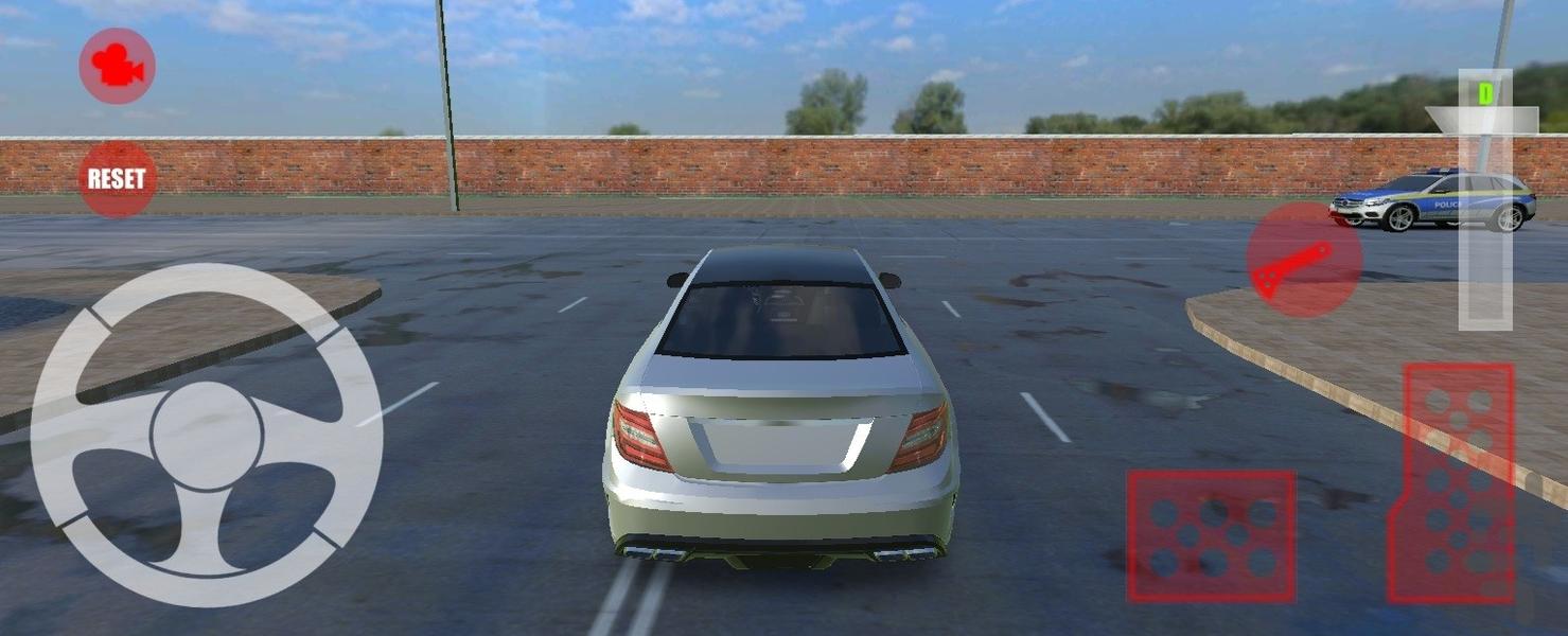 رانندگی با مرسدس بنز | ماشین بازی - Gameplay image of android game