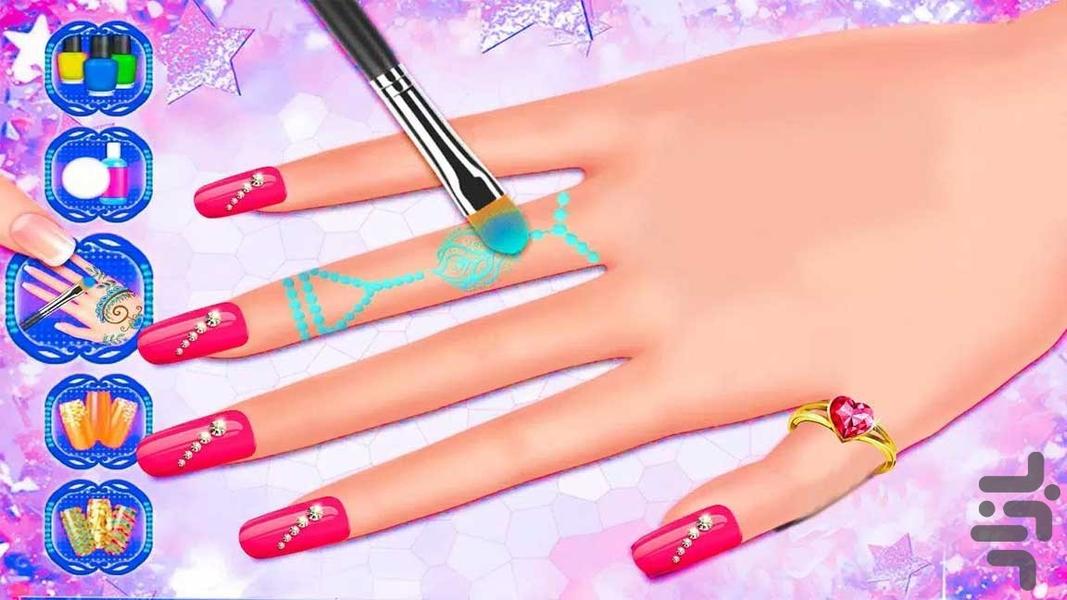بازی کاشت ناخن - عکس بازی موبایلی اندروید