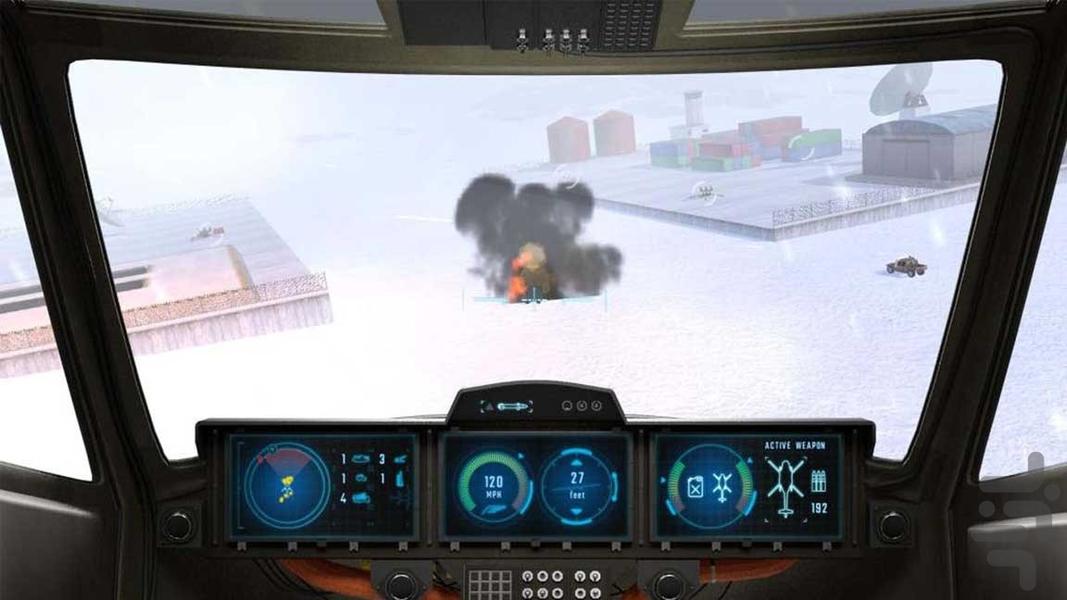 جنگ جهانی | بازی هلیکوپتر جنگی - عکس بازی موبایلی اندروید