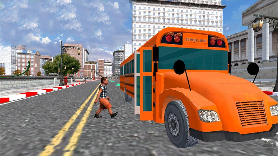 اتوبوس مدرسه | ماشین بازی - Gameplay image of android game