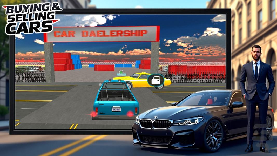 بازی خرید و فروش ماشین - Gameplay image of android game