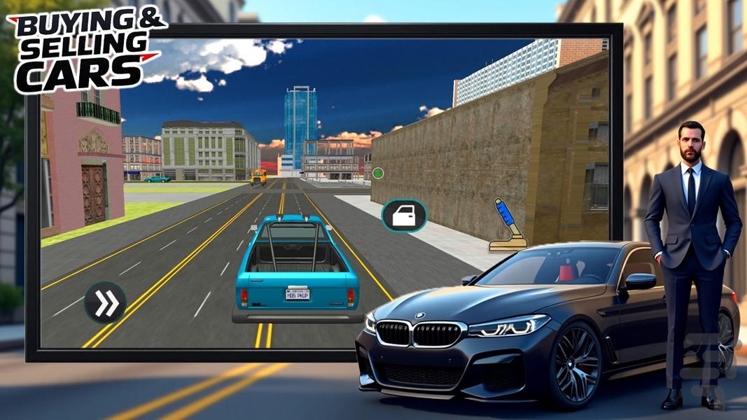 بازی خرید و فروش ماشین - Gameplay image of android game