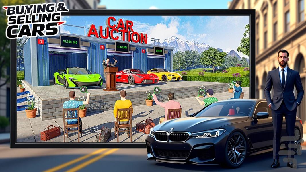 بازی خرید و فروش ماشین - Gameplay image of android game