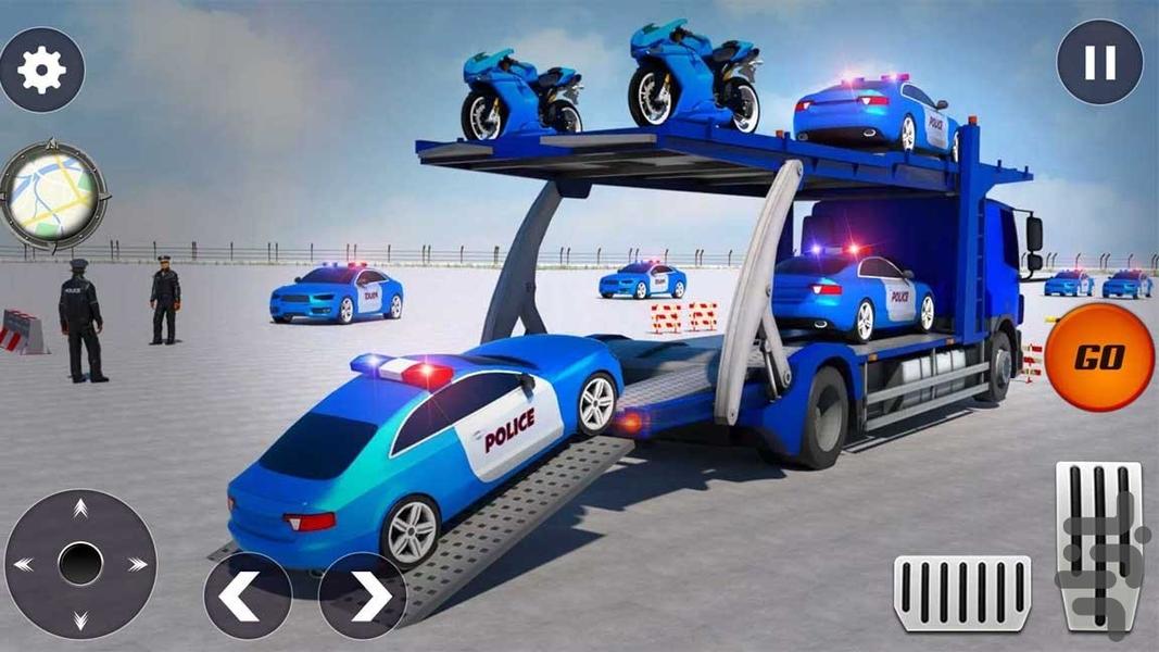 بازی حمل ماشین پلیس - Gameplay image of android game