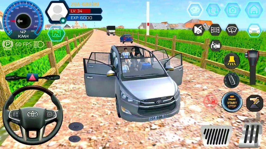 رانندگی با ماشین کاروانی |ماشین بازی - Gameplay image of android game