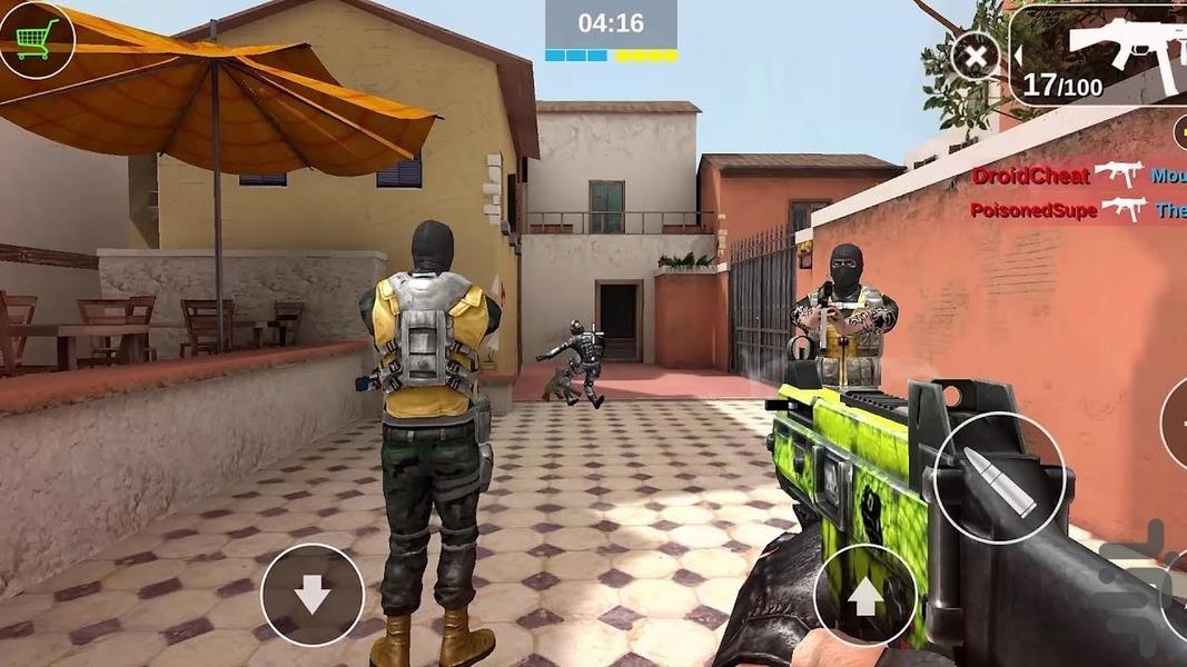 بازی تفنگی فرمانده سلحشور - Gameplay image of android game