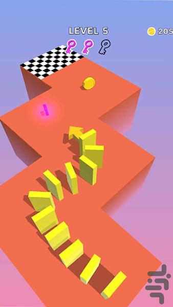 بازی دومینو هزار مرحله ای - Gameplay image of android game