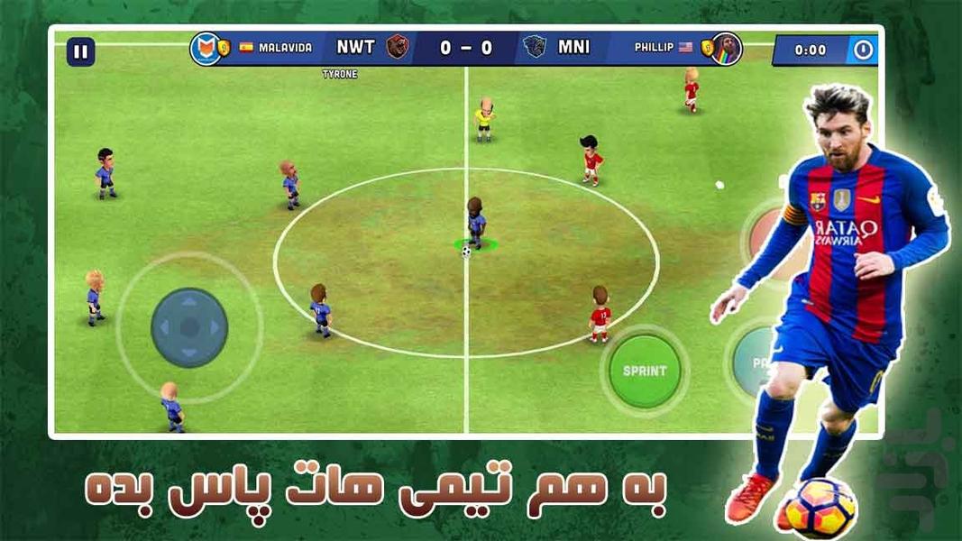 بازی فوتبال ۲۰۲۳ - عکس بازی موبایلی اندروید