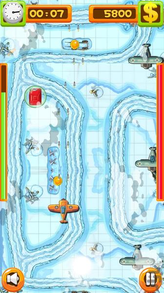 هواپیما بازی - Gameplay image of android game