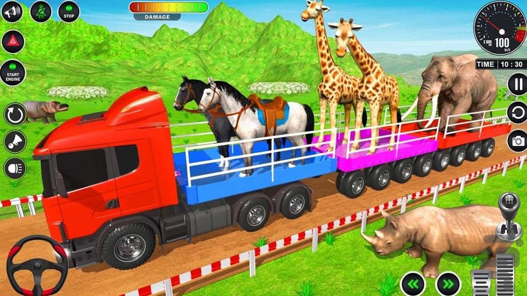 حمل حیوانات اهلی | ماشین بازی - Gameplay image of android game