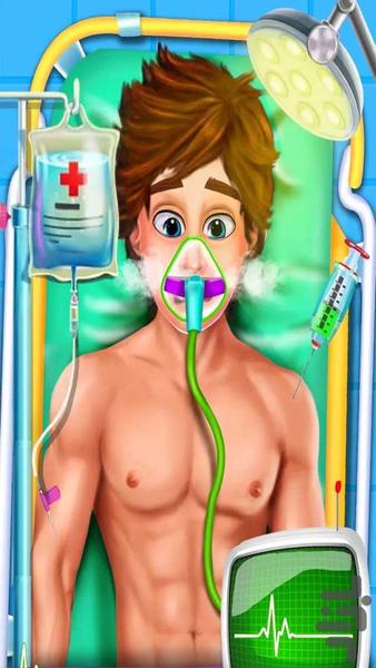بازی جراحی قلب - Gameplay image of android game
