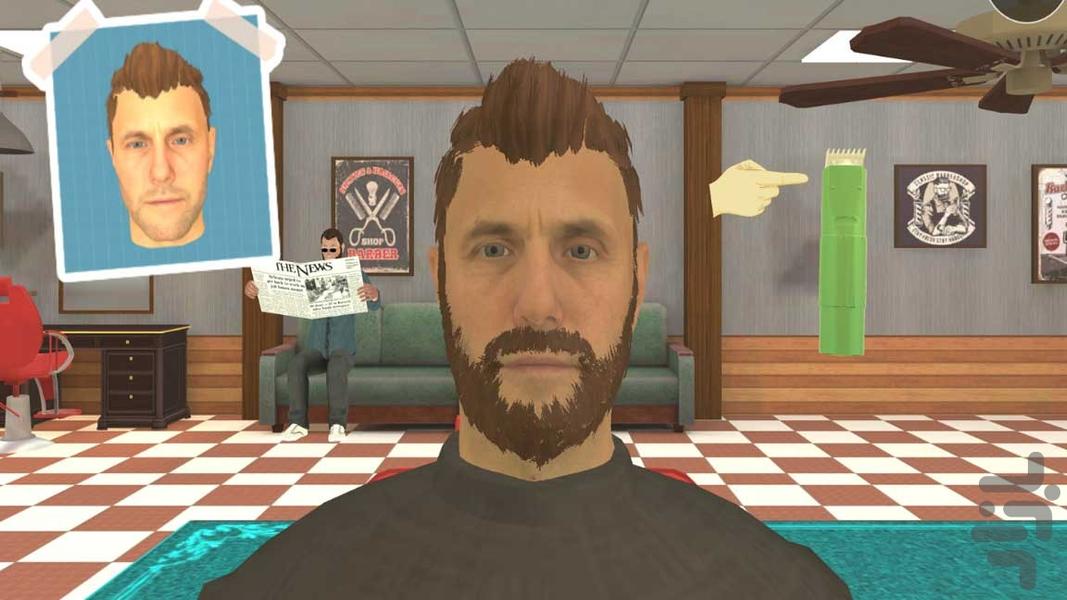 سلمونی مو مردانه | بازی جدید - Gameplay image of android game