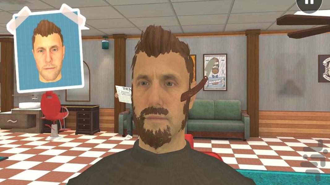 سلمونی مو مردانه | بازی جدید - Gameplay image of android game