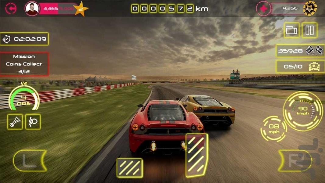 بازی جدید ماشین مسابقه - Gameplay image of android game