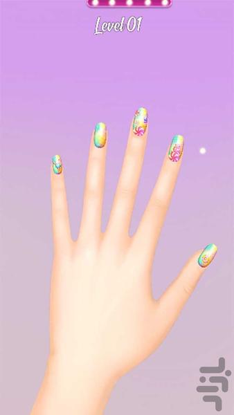 سالن ناخن باربی | بازی دخترانه - عکس بازی موبایلی اندروید