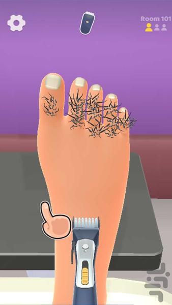 کلینیک پوست دست و پا | بازی جدید - Gameplay image of android game