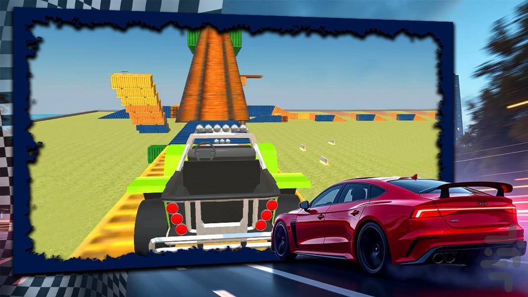 بازی ماشین مسابقه - Gameplay image of android game