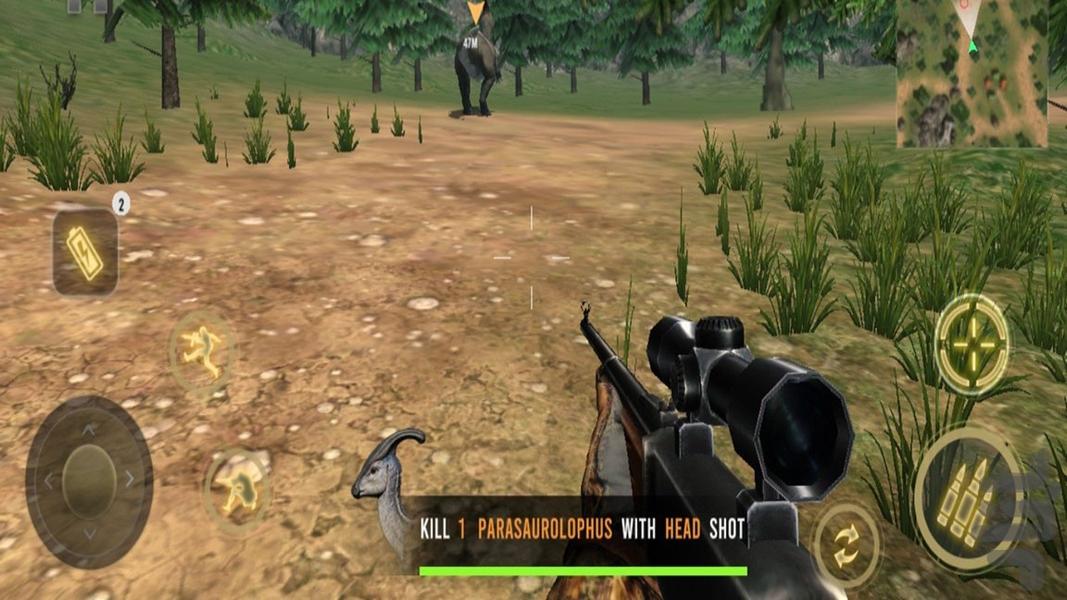 شکارچی دایناسور | دایناسور بازی - Gameplay image of android game