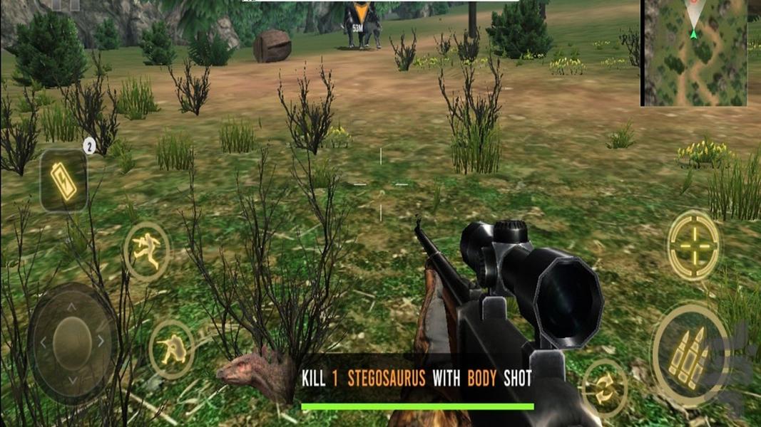 شکارچی دایناسور | دایناسور بازی - Gameplay image of android game
