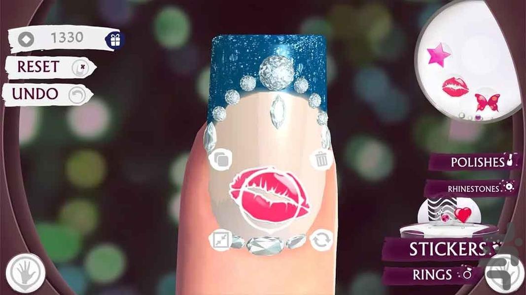 بازی سالن ناخن زیبایی عروس - عکس بازی موبایلی اندروید