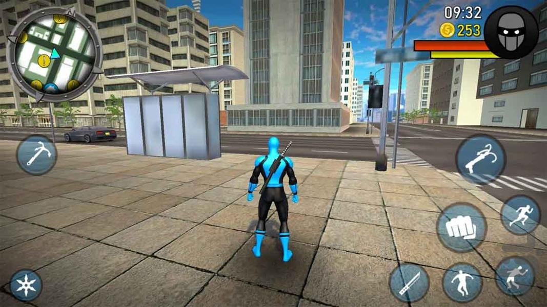 بازی جدید نینجا اسپایدر من - Gameplay image of android game