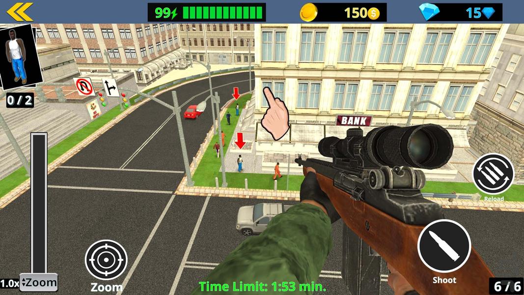 بازی تک تیر انداز حرفه ای - Gameplay image of android game