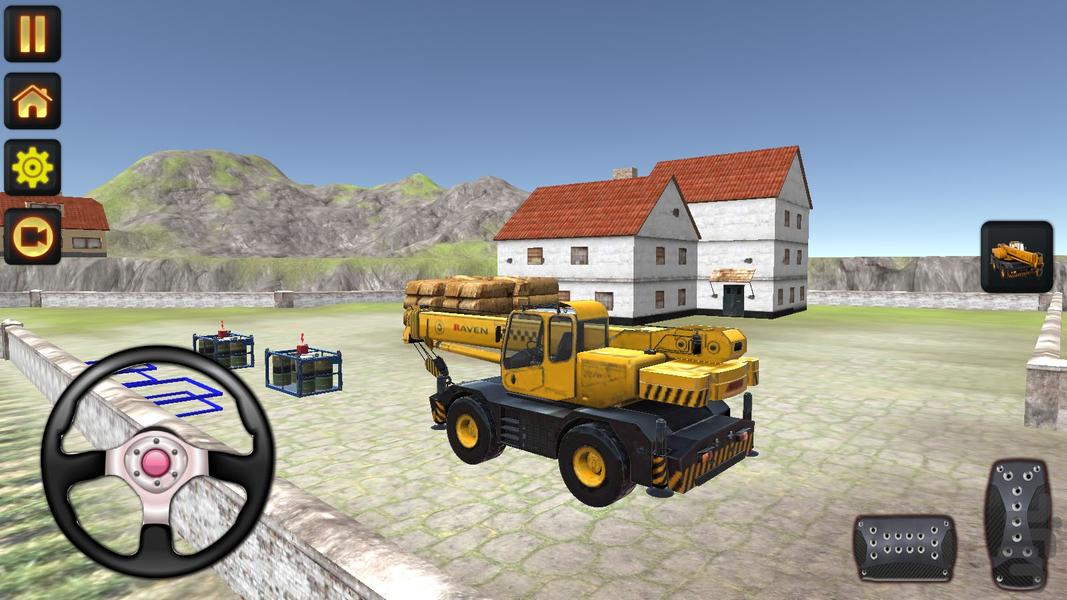 بازی جرثقیل | ماشین بازی - Gameplay image of android game