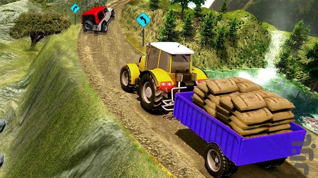 بازی کشاورزی در مزرعه - Gameplay image of android game