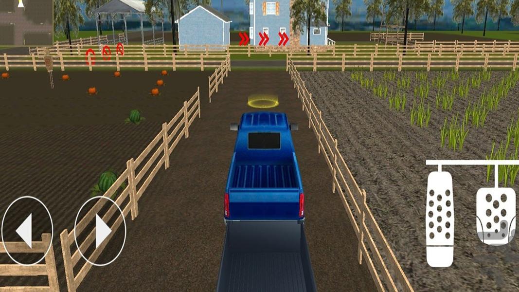 بازی کشاورزی در مزرعه - Gameplay image of android game