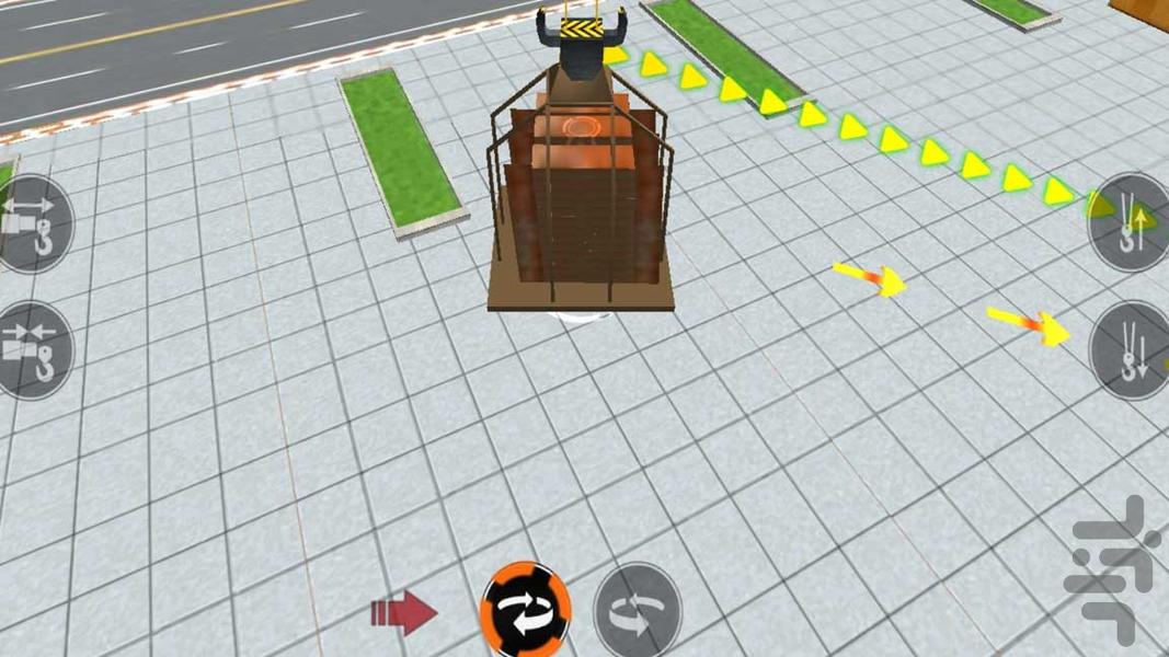 بازی ماشین سنگین - Gameplay image of android game