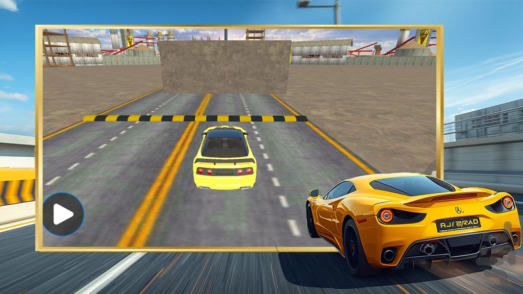 بازی تصادف ماشین - Gameplay image of android game