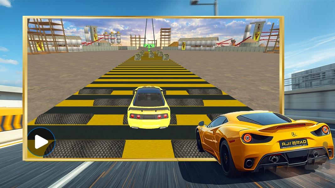 بازی تصادف ماشین - Gameplay image of android game