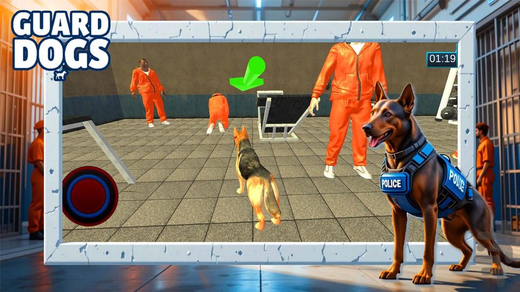 بازی سگ های نگهبان - Gameplay image of android game