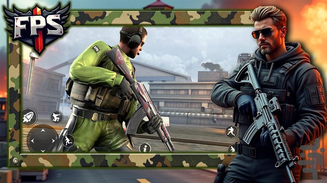 تفنگ بازی حمله موشکی - Gameplay image of android game