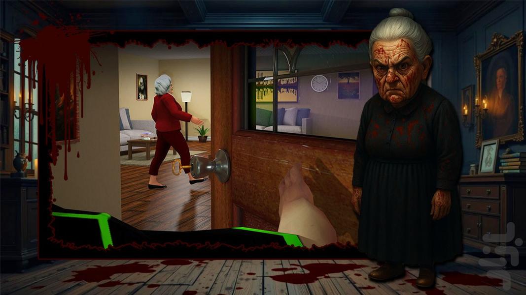 بازی ترسناک مادربزرگ - Gameplay image of android game
