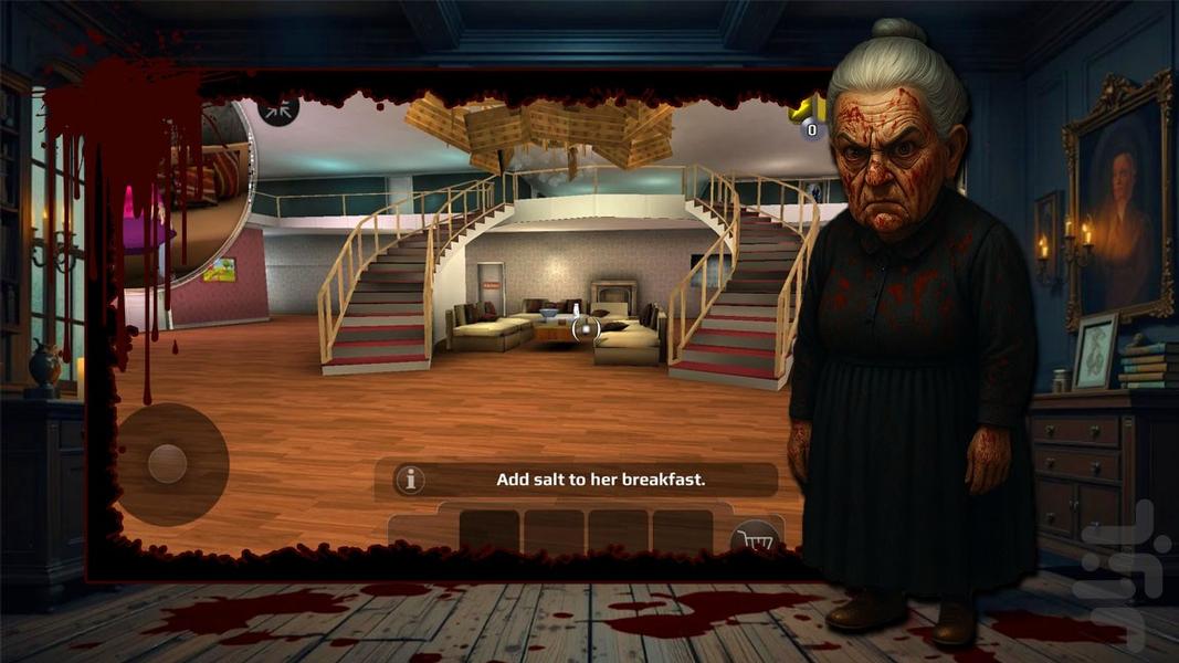 بازی ترسناک مادربزرگ - Gameplay image of android game